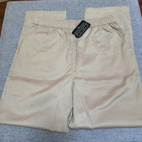 Ruxford Men's Relax Fit Elastic Waist Pants - Adaptive, Casual Twill - Picture 5 of 7